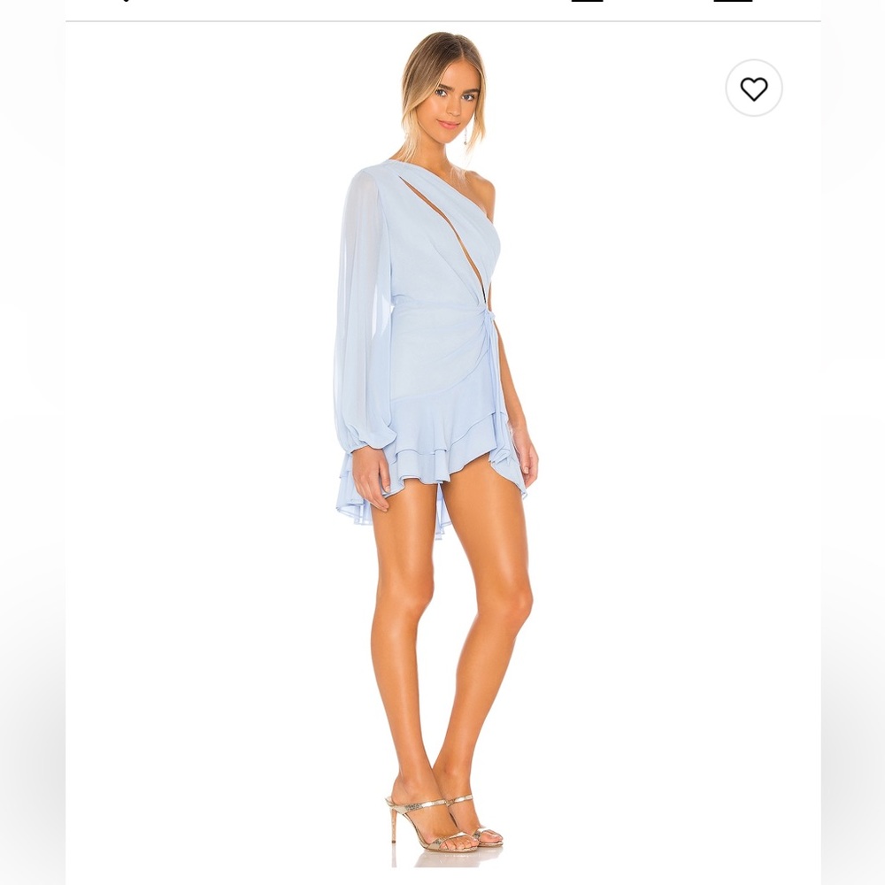 Michael Costello baby blues dress